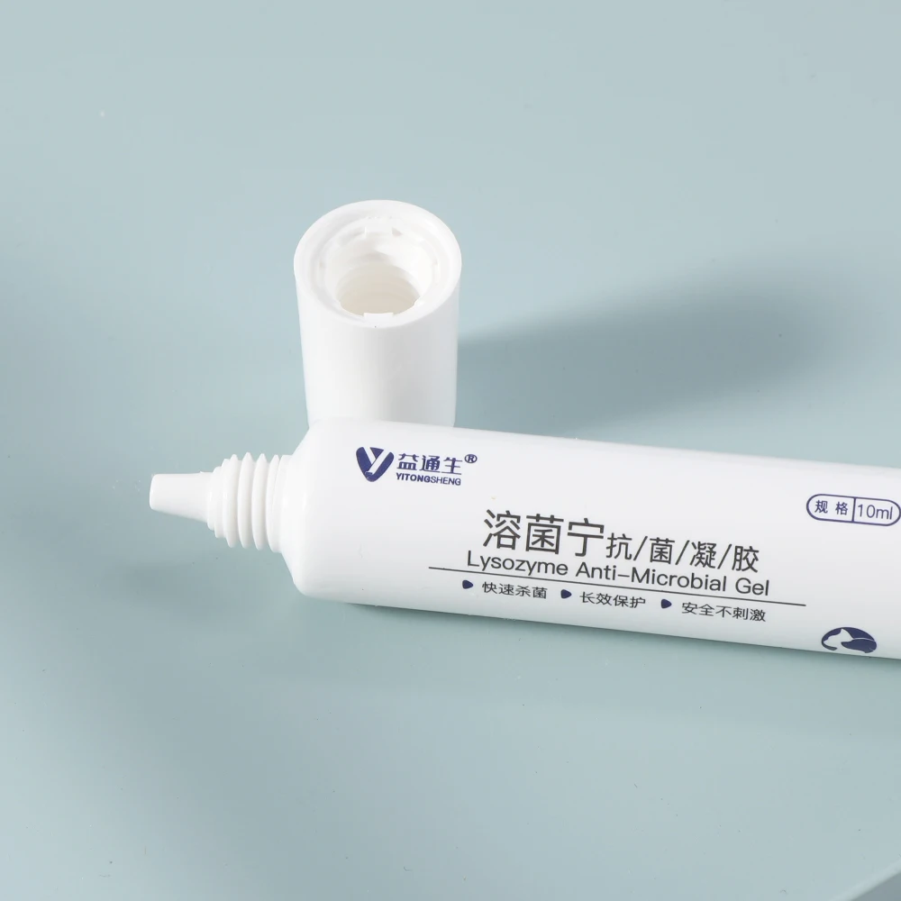 Empty Squeeze Tubes 10/15 Ml Eye Cream Packaging Soft Tube Plastic Tube for Cosmetics Skincare Squeeze