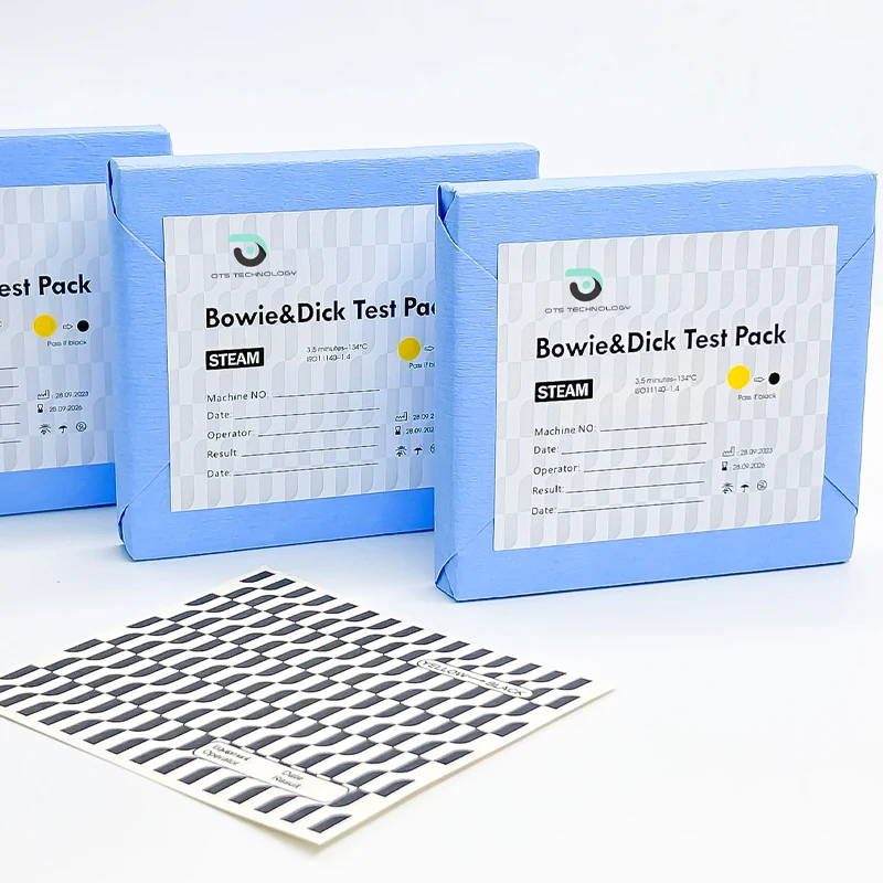 High Quality Medical Dental Use Sterilization Bowie & Dick Type Autoclave Test Pack
