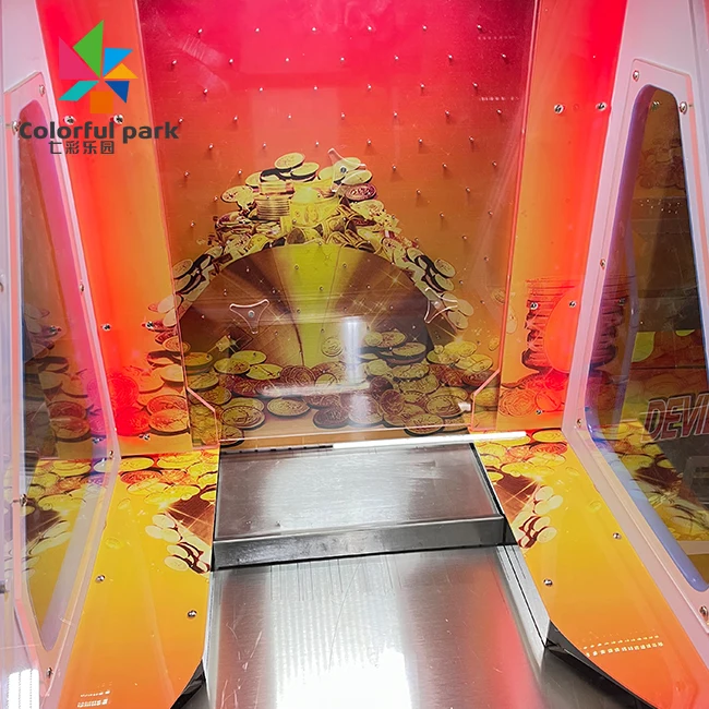 2022 Best cheap mini arcade Quarter Coin Pusher Machine For Sale