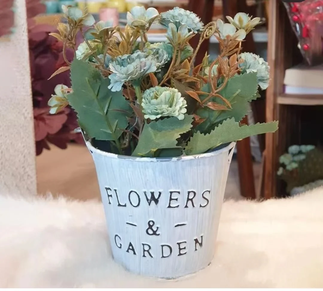 Garden  Pail Bucket Beach Bucket, 2.5L  Buckets and Mesh Beach Bag, EasterWash Buckets with handle