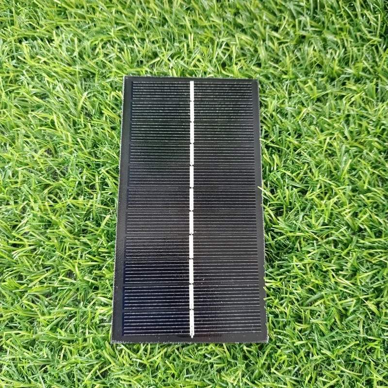 Shenzhen Tiny Solar Modules Manufacturers Photovoltaic Luminous Garden Lights Solar Panels 130x70 mm 1.5w Mini Glass Solar Panel