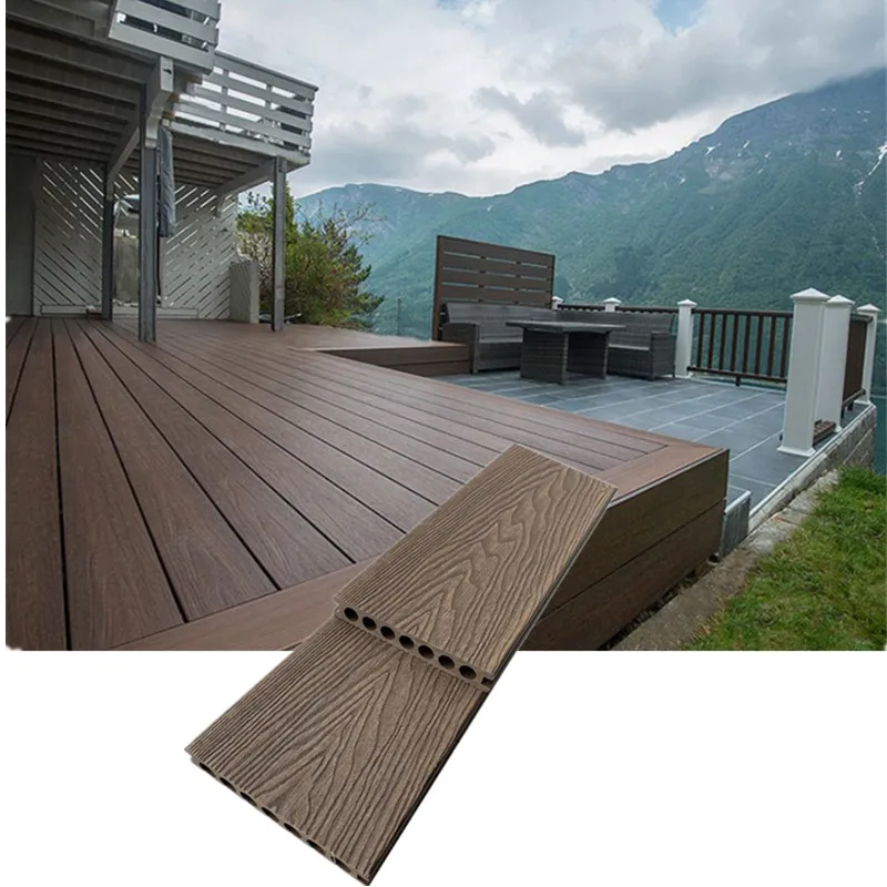 china factories wood plastic composite decking outdoor modular decking