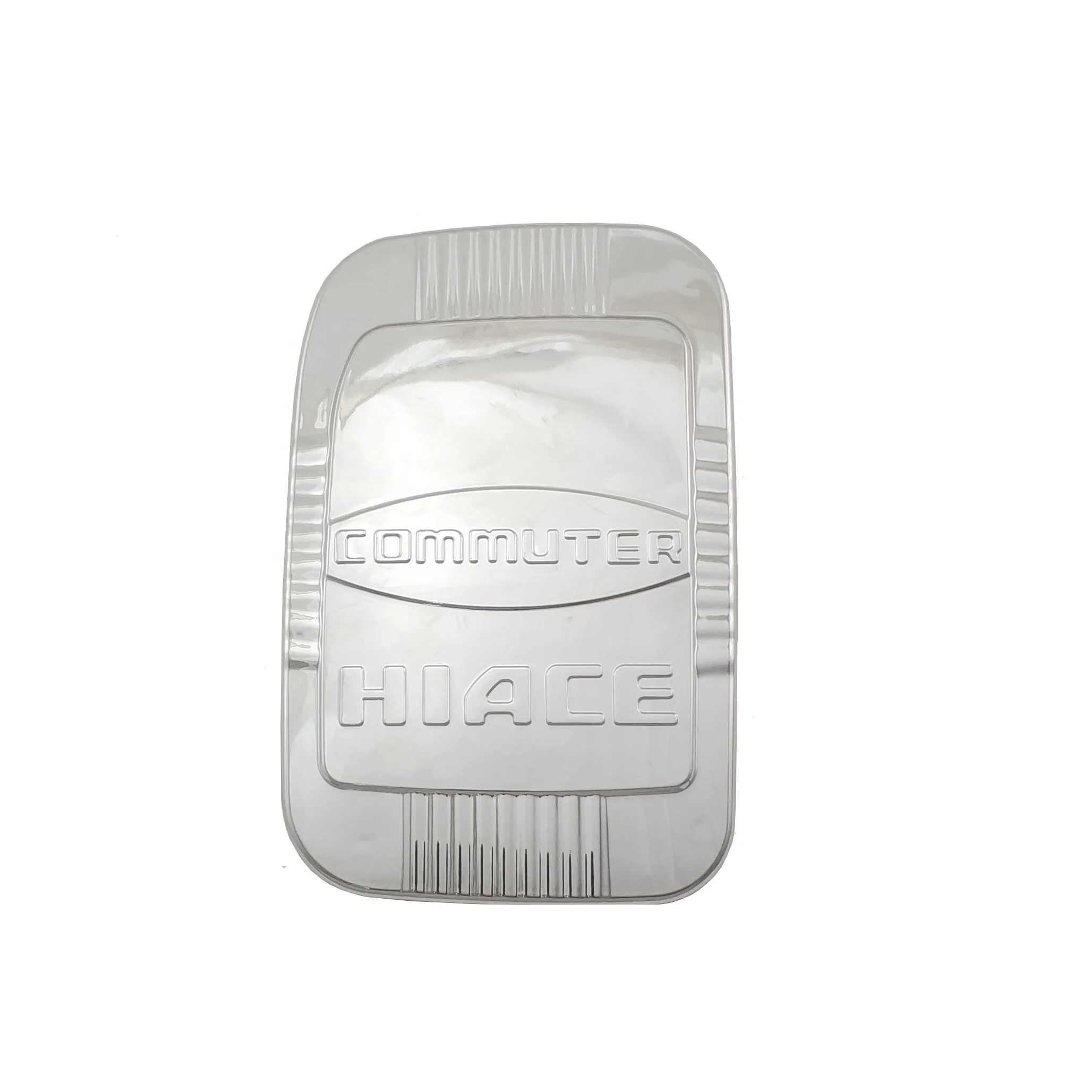 Good quality car exterior accessories auto chrome fuel tank cover toyota hiace 2005-2016  chrome accessories