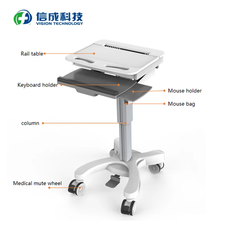 Mobile color super trolley Convenient four-wheeled trolley