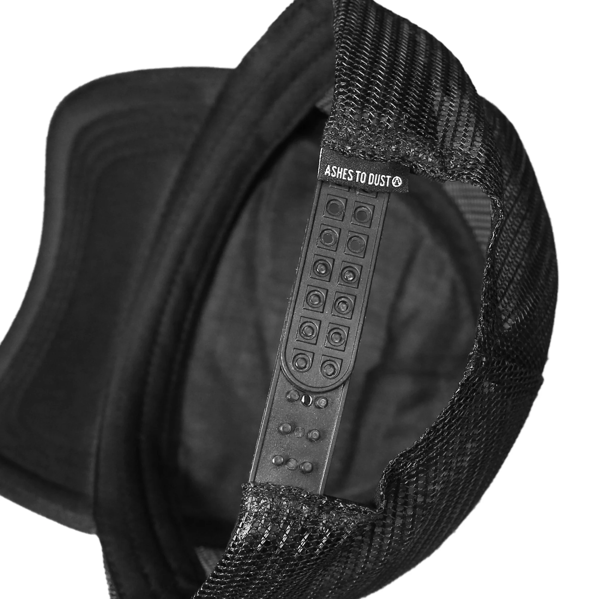 Promotional 100% polyester 5 panels Short Bill Black Foam Plain Trucker Cap Mesh Hat For Summer