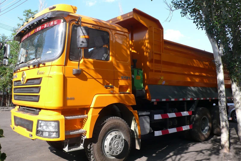 Weichai engine Shaanxi Automobile Delong F3000 heavy truck 380 horsepower 8X4 7.6 meters used tipper trucks