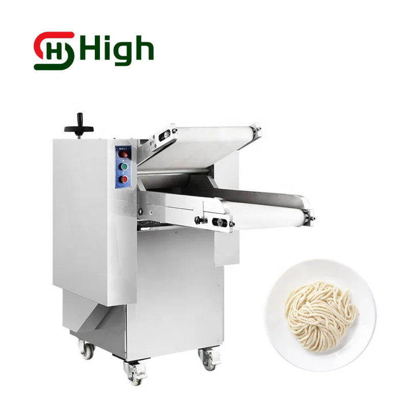 Fully automatic dough rolling roller machine reversible croissant pastry dough press fondant bread dough sheeter