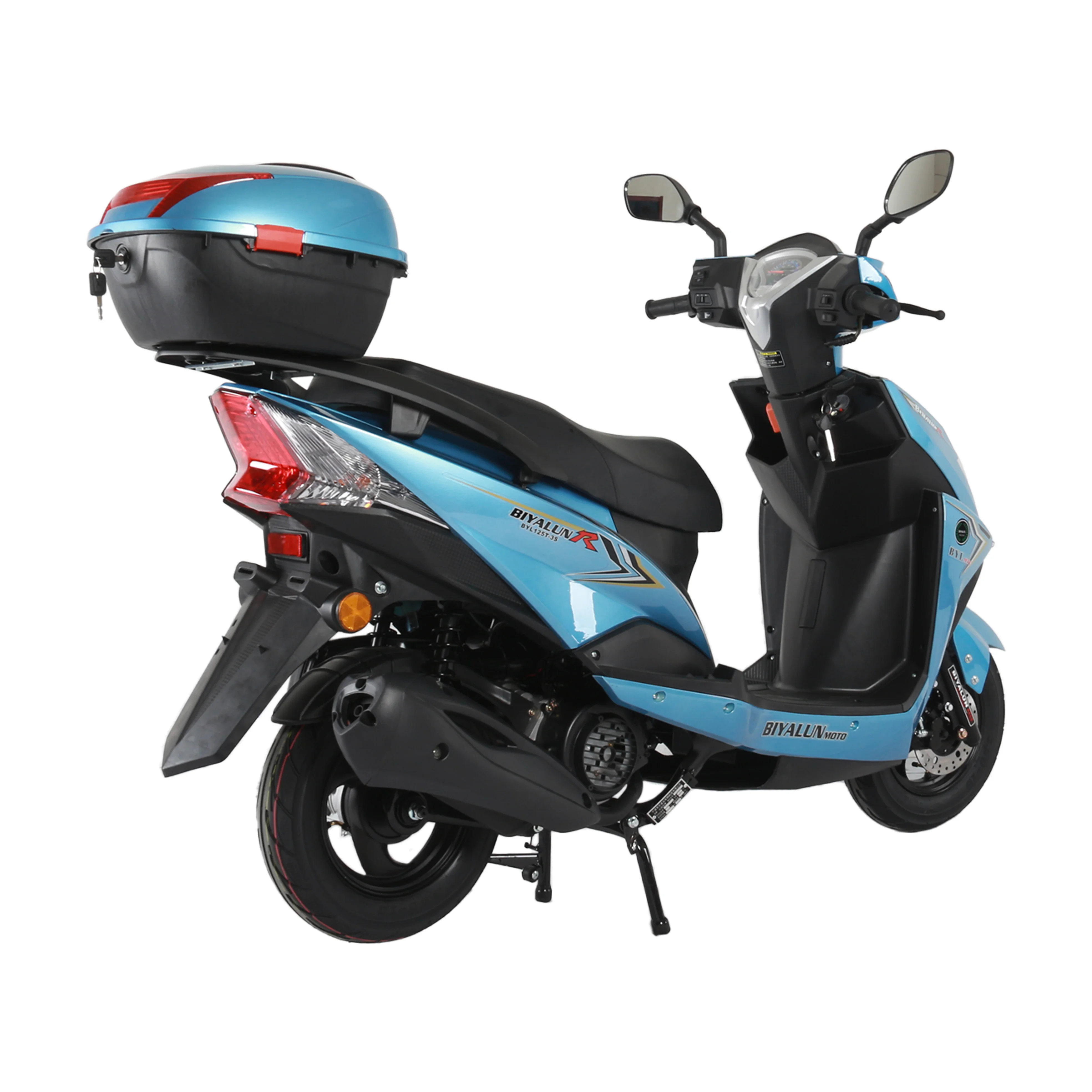 China practical cheap 150 cc adult motorcycle gasoline scooter with storage box