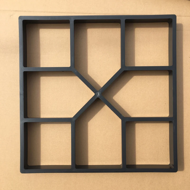 40*40*4cm Paving Mold Brick Concrete Cement Brick Manual Paving Mold Garden Path Maker Stone Road Tile DIY Pavement Molds
