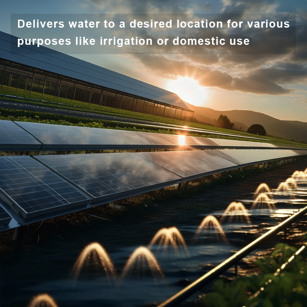 200W 300W DC Solar Submersible Pumps Solar Water Pump dc water pump with inverter 3 inch Solar Centrifugal Pump plastic impeller