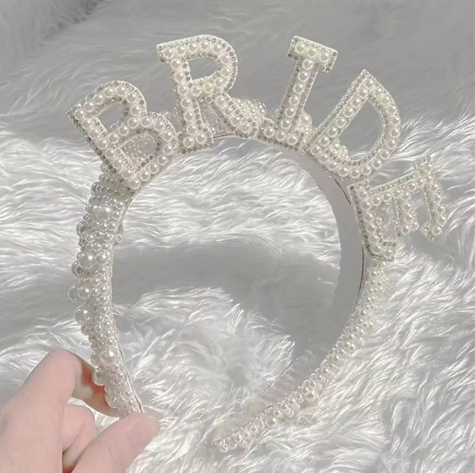Wholesale Fashion Party Bridal Bride Pearl Headband