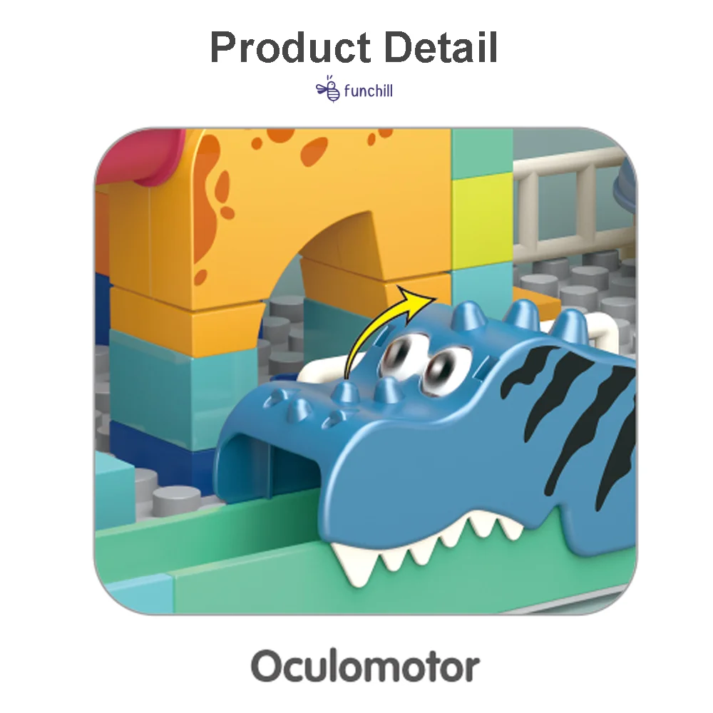 77PCS Track Maze Game Assembly Models Toys Pirate Ship Sliding Rolling Ball Marble Race for Kids