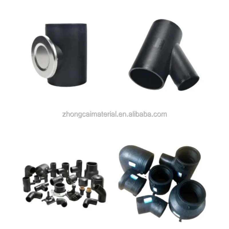 Seamless Water Supply with 45-Degree HDPE Elbow Fittings: Factory Outlet PE100
