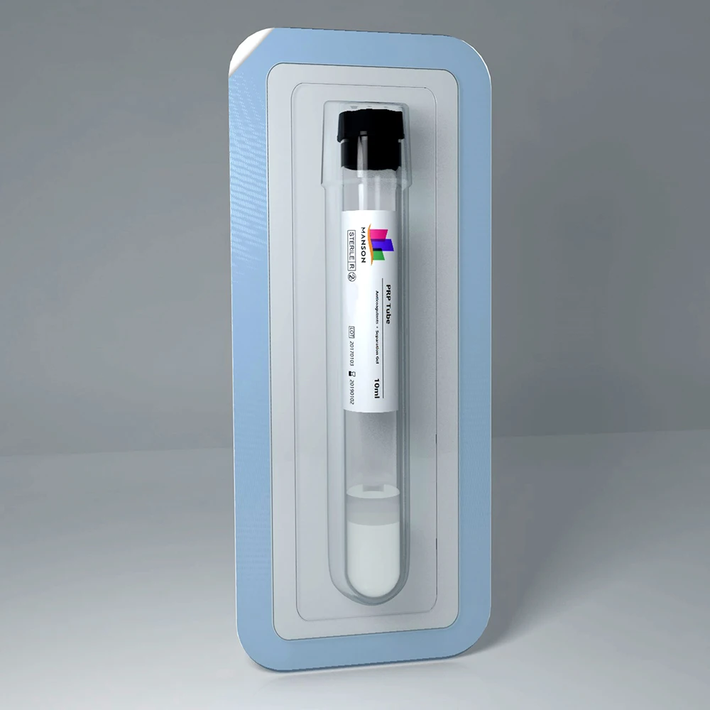 12ML GLASS  Platelet rich plasma Sodium Acid ACD Gel PRP Tube