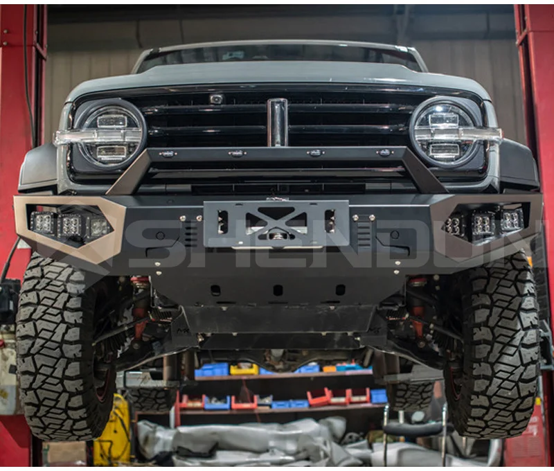 High Quality Off Road Aluminum Steel Bumper King Steel Car Rear Front Bumper Auto For Toyota Ford Front Bumper