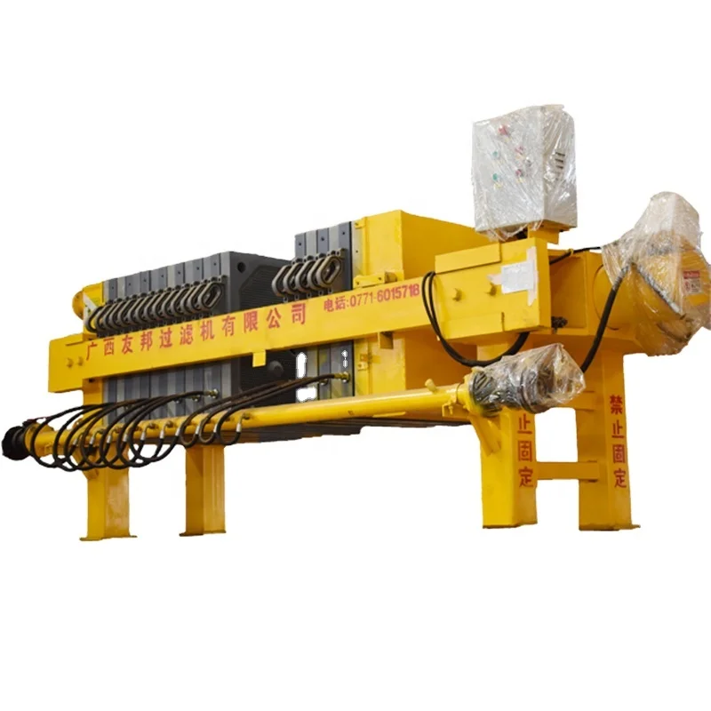Plate and frame laboratory filter press equipment for the sand washing industry Filter press volume