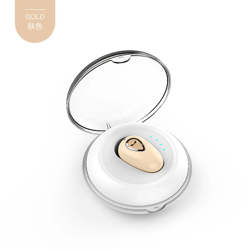 New YX016 BT earphones with charging compartment wireless in ear mini sports invisible stereo Headphones Earbuds