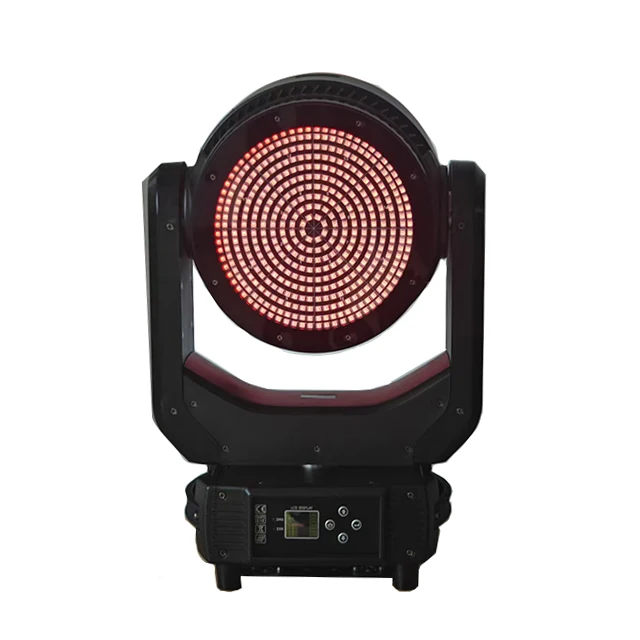 2024 New zoom wash moving head light 24X25W double side RGBW 4in1 strobe led stage light