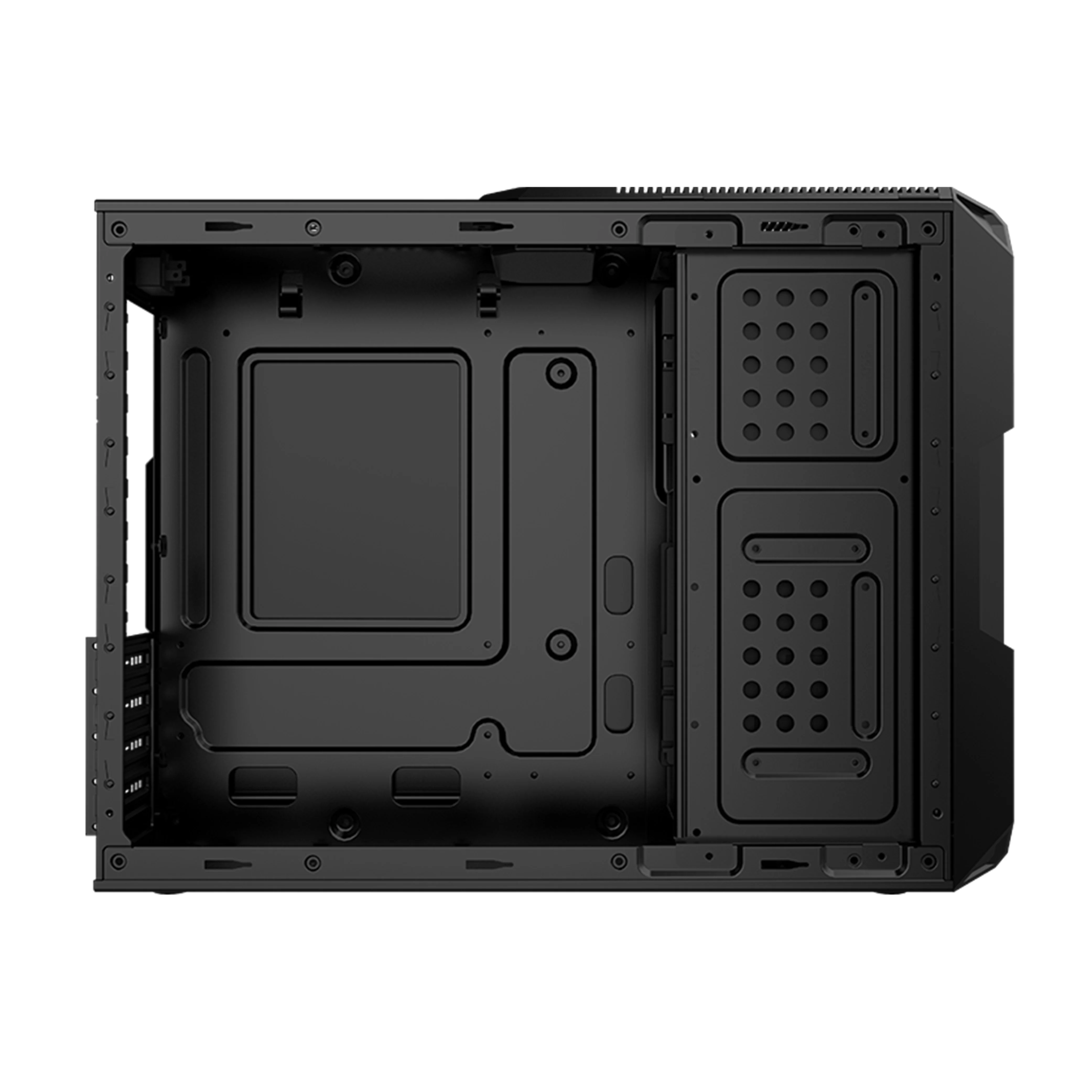 Оптовая продажа прочный металлический корпус atx mini itx тонкий для компьютера с ручкой и открытой рамкой