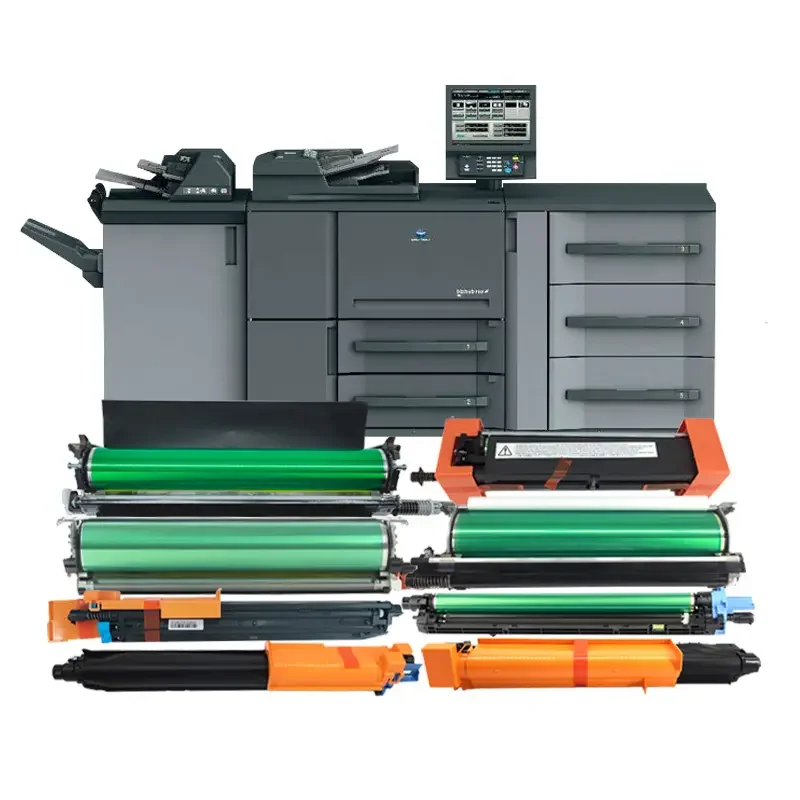 Оригинальный барабанный блок Konica Minolta DR313 DR312 DR214 DR618 DR620 DR512 DR316 DU102 DU104 DU106 Bizhub C1060 C8000 bizhub