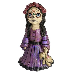 Incense Burner New Voodoo Doll Cone Incense Burner Back Flow Arabic luxury Resin Ornament Craft for Yoga Incense Burner Holder