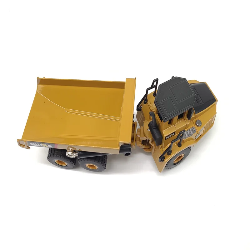 Mini Trailer Truck Models 1/ 32 Scale Model Pull Back Casting Metal Alloy Car Toy