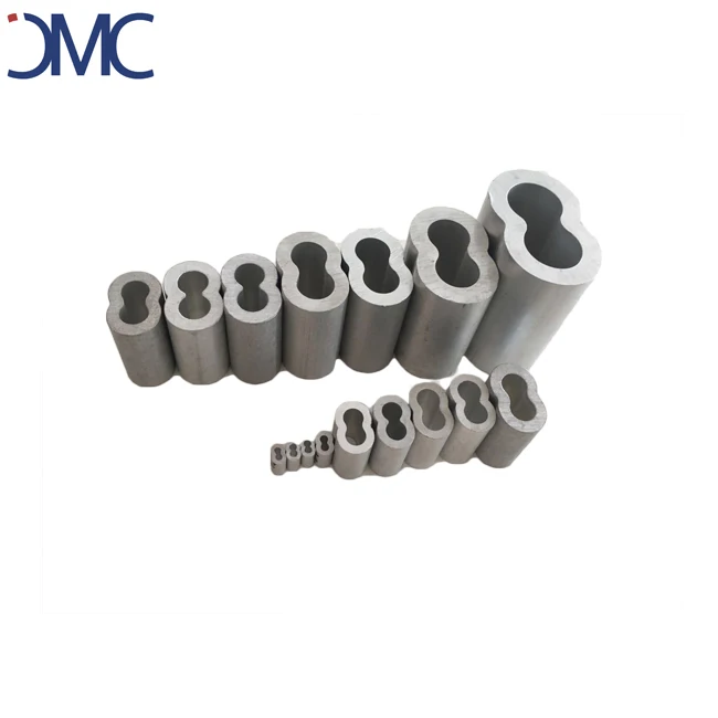 US Type Self Colored Aluminum 8 Shape Crimping Hose Ferrule