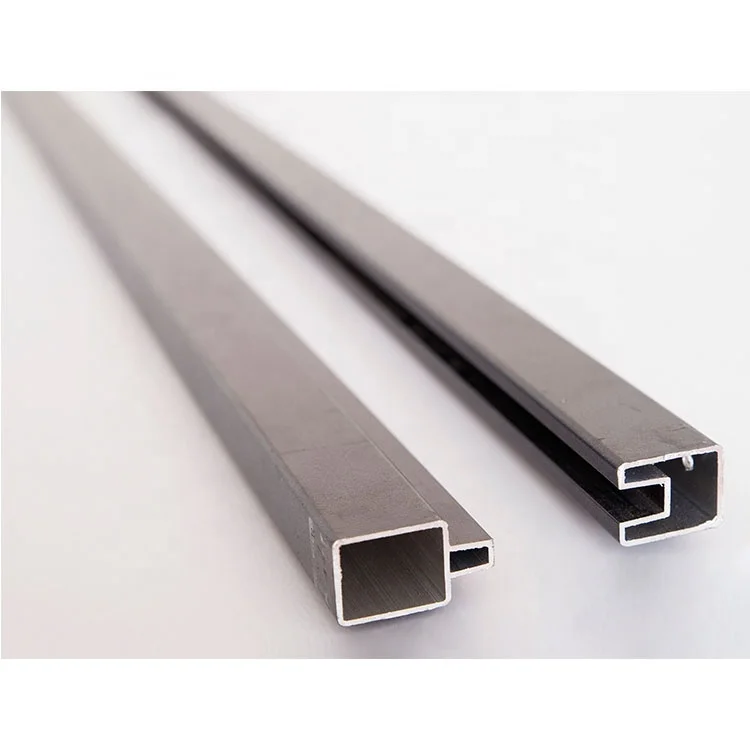 Садовый деревянный пластиковый композитный WPC забор аксессуары из алюминиевого сплава