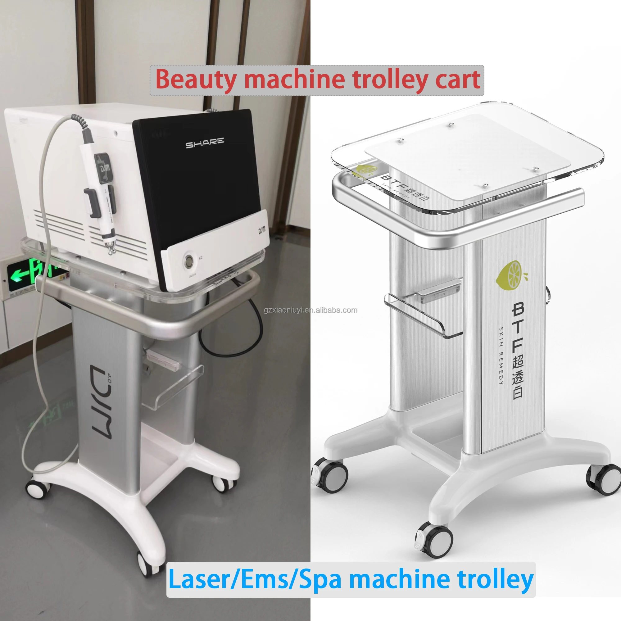 2024 new Beauty Machine Tool Trolley Good Quality Stand Aesthetics spa Salon Trolley With Best price