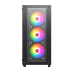 Mid Tower Computer Chassis Desktop 240 Water Cooled Side Acrylic Transparent Cases Gaming Atx Pc Chassis Computer Case