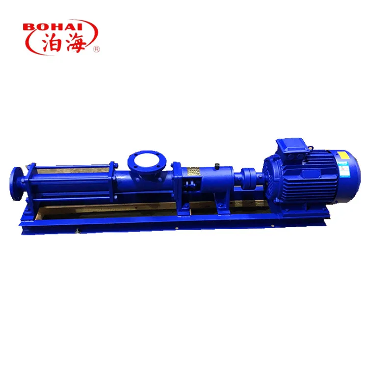 G series single screw pump sewage mud pump high viscosity pump