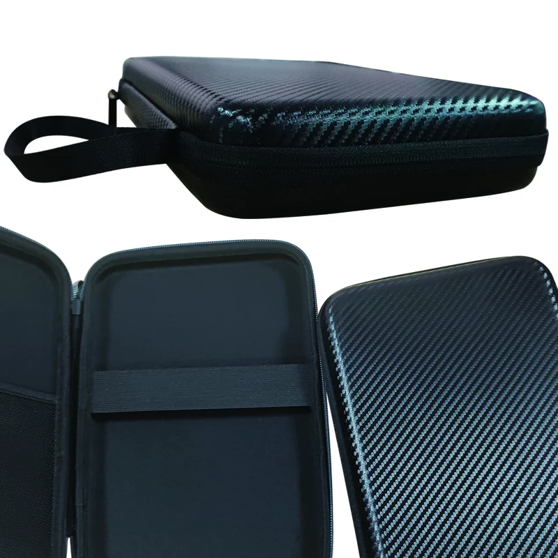 Professional Custom Logo Portable Design Eva Bag Table Tennis Racket Case Pingpong Rackets Case  With Zipper