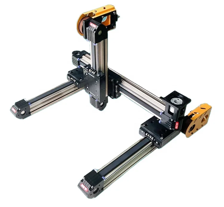 Cnc XYZ Gantry Robot System Rack And Pinion Guideway Slide Table Stage Actuator Linear Motion Guide Rail