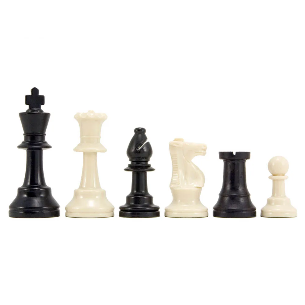 Шахматные фигурки king high 3 3/4 дюйма для тяжелого турнира
