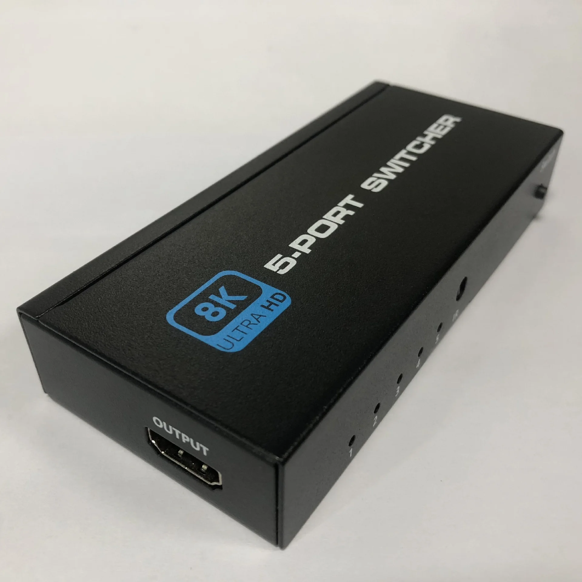 OZ8Q5 HDCP2.2 HDR10 3D HDMI2.1 5 prot 5 in 1 out hdmi Switch 2.0 8K 60hz HDR 5x1 Adapter Switcher