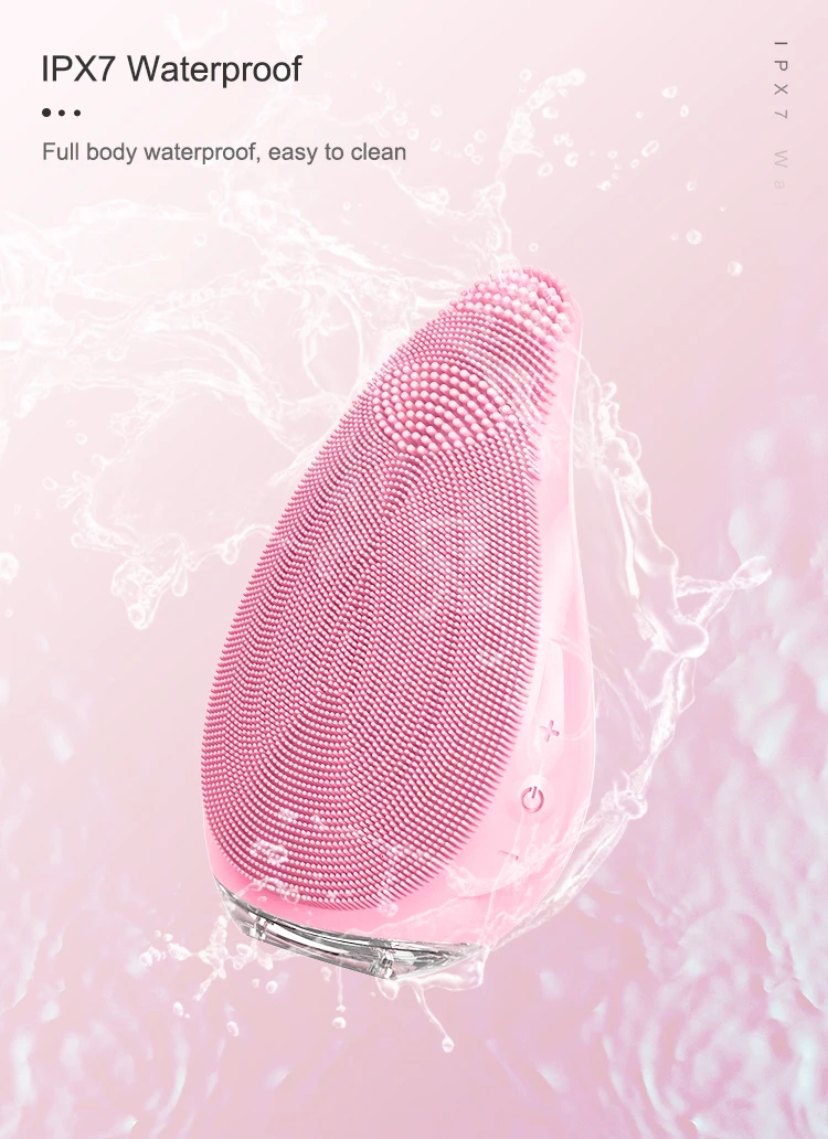 CE face massage Waterproof sterility Recharge Women  Men Exfoliating face clean tools Massaging Facial Cleansing Brush at home
