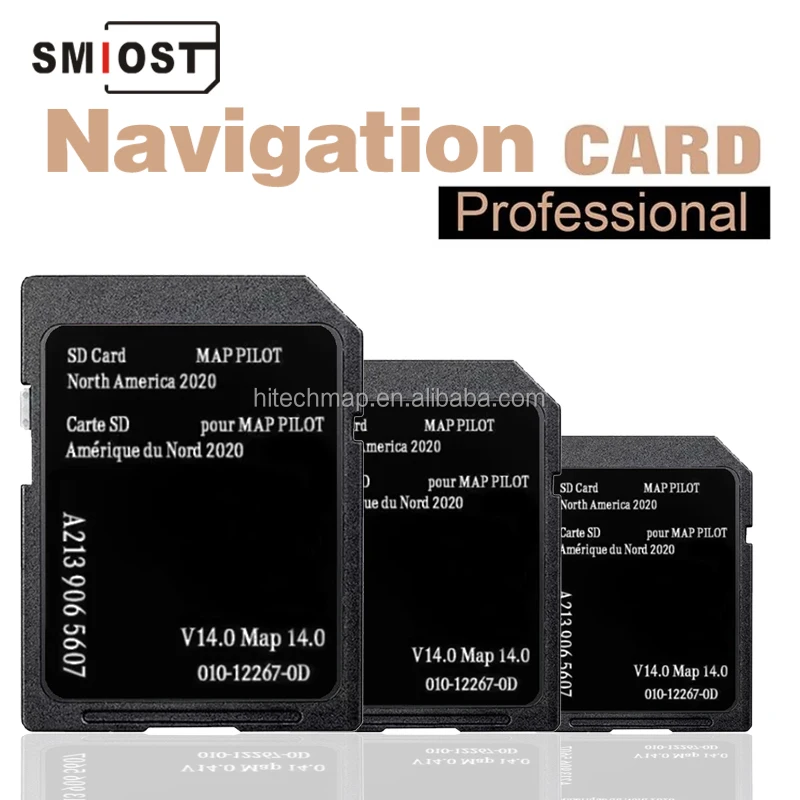 SMIOST GPS для Garmin Navigation автомобильного CID SD Softwares Card Mercedes A213 5607 USA GLC 300 AMG