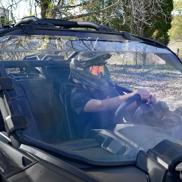 Top Sales  UTV Accessories UTV Windscreen Chinese UTV Parts for Bombardier Can-Am Maverick X3