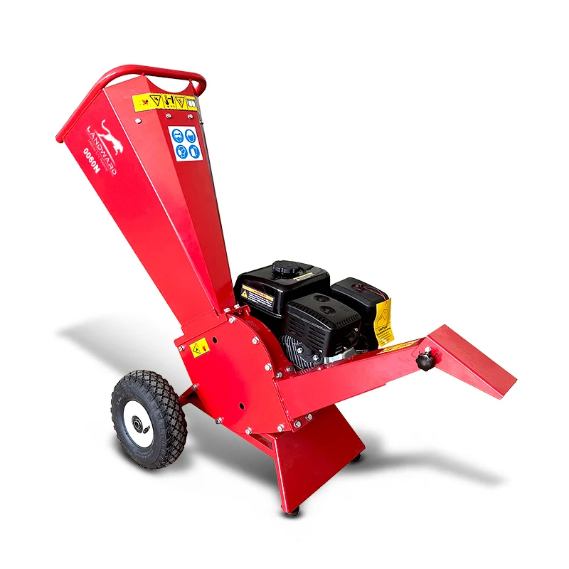 Factory High Efficient Mobile Wood Chipper Machine Forestry Crusher Machinery Branch Shredder Cheap For Sale