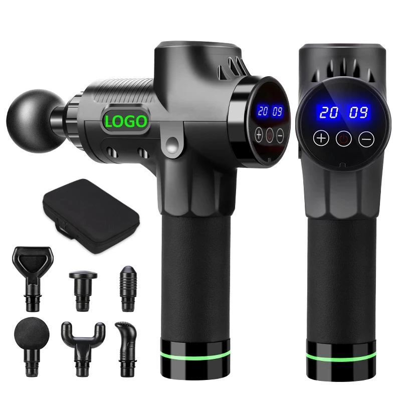 Best 2021 Rechargeable Hand Held Massager Deep Tissue Muscle Massage Tools Vibrate for Women Male Foot Muscles Blood