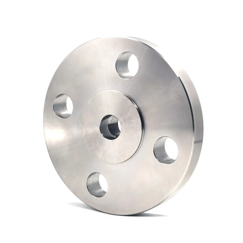 Instrumentation Flange Adaptor Manufacturer Swagelok Fittings 316L Stainless Steel Compression Fitting Double Flange Adapter