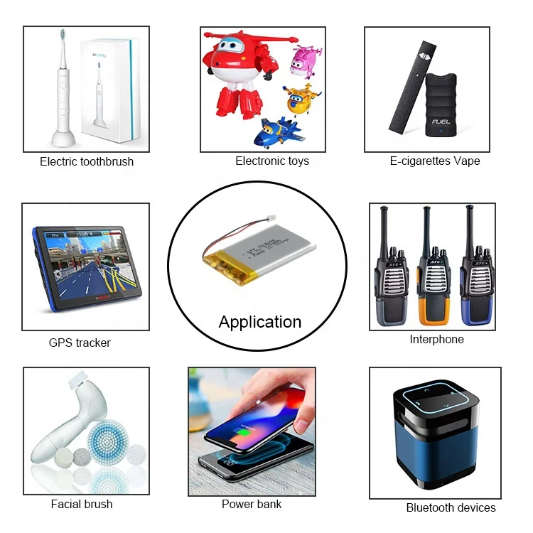 BIS Approved Lithium Ion Battery 603048 Small Lipo Batteries Rechargeable 3.7V Li Ion Battery 900mah for Smart Watch