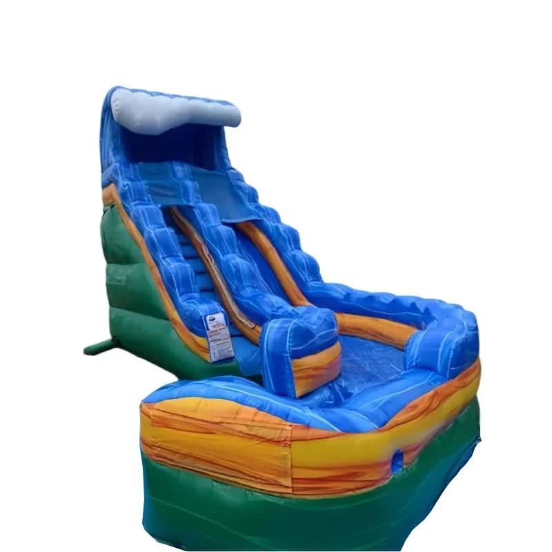 Commercial inflatable water slide for adults waterslide inflatable with pool