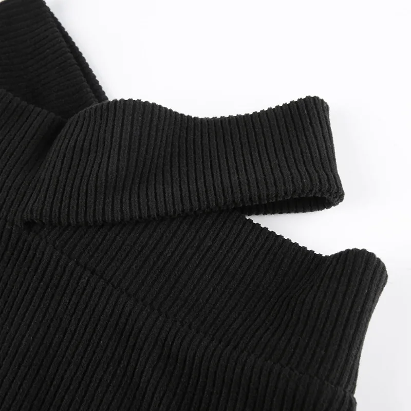 2022 new summer fashion European and American sexy elegant cross elastic high waist solid color mini knitted hip short skirt