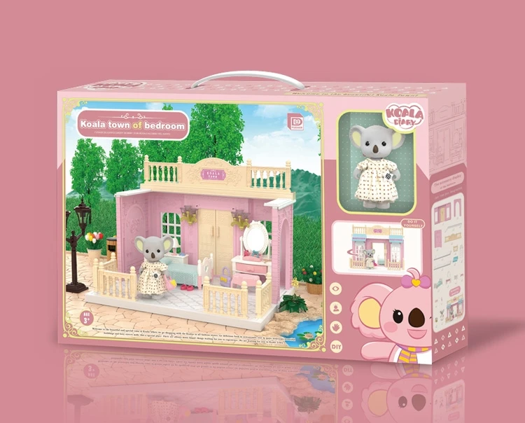  Кукольный домик Koala town миниатюрная мебель комплект игрушек для