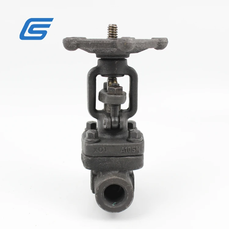 Factory price ansi 316ss 304ss cf8m handwheel operated bw ends Gate Valve A105N Forged Steel solid wedge Gate Valve