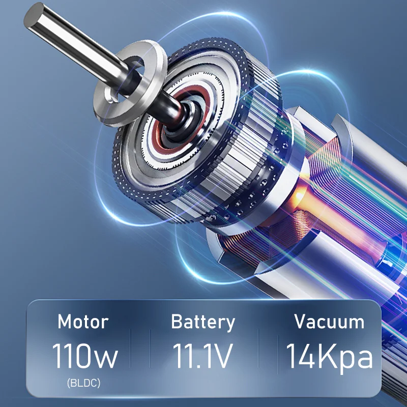 2024 Good Quality Cordless Vacuum Cleaner Stick Vacuum with Brushless Motor Anti-Tangle Vacuum Cleaner For Carpet Hard Floor