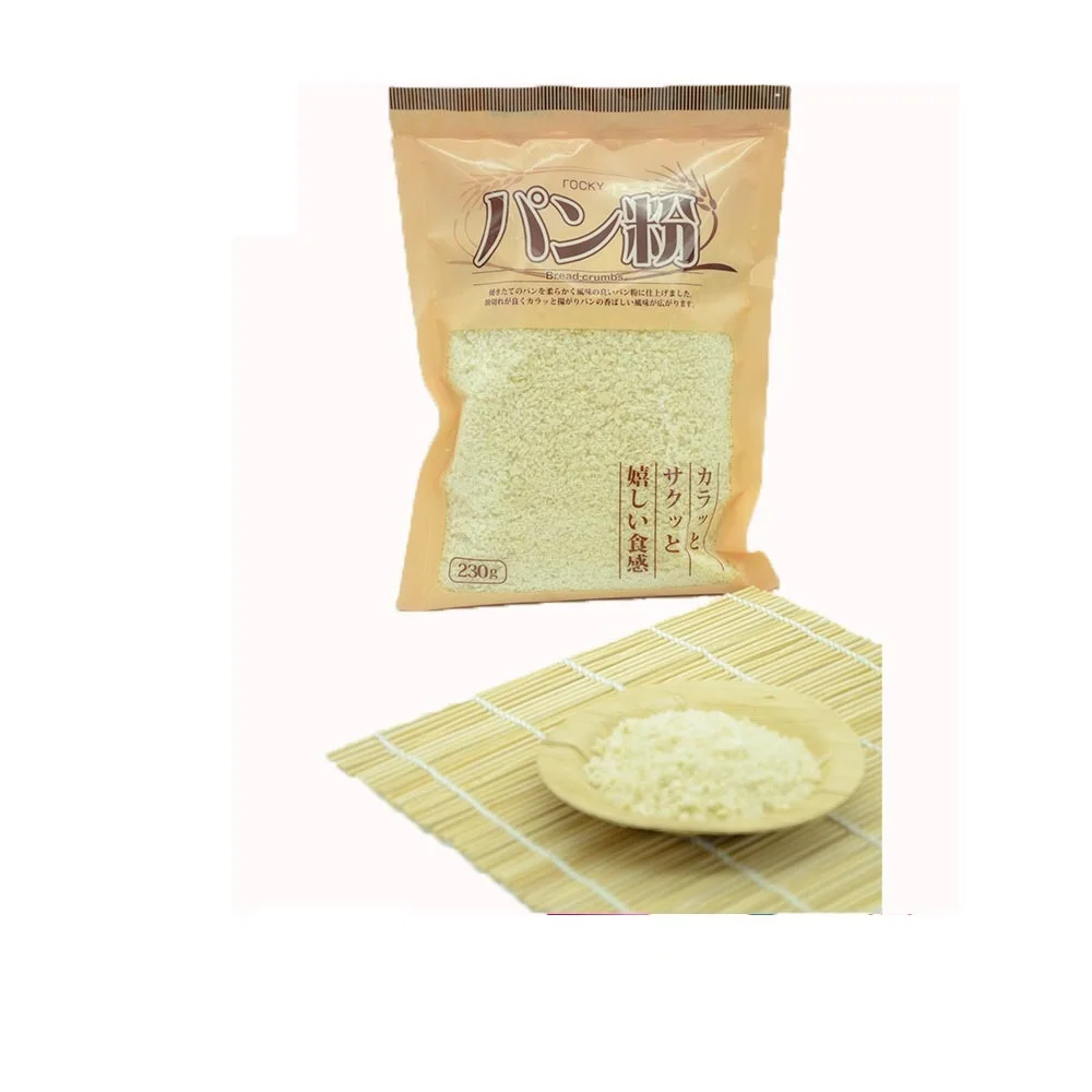 Japanese Style White Panko Breadcrumbs Needle Shape for Fried Foods Made with Wheat Flour Salty Taste Dry Style