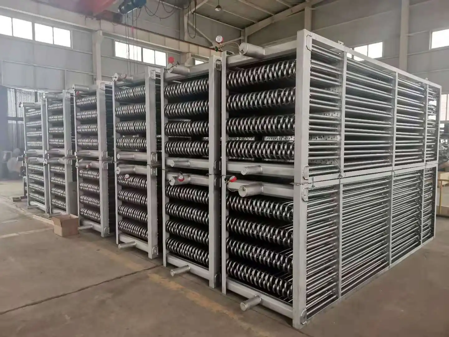 Hotdip galvanized  condendser coil cooling tower coil heat exchange coil China manufacturer