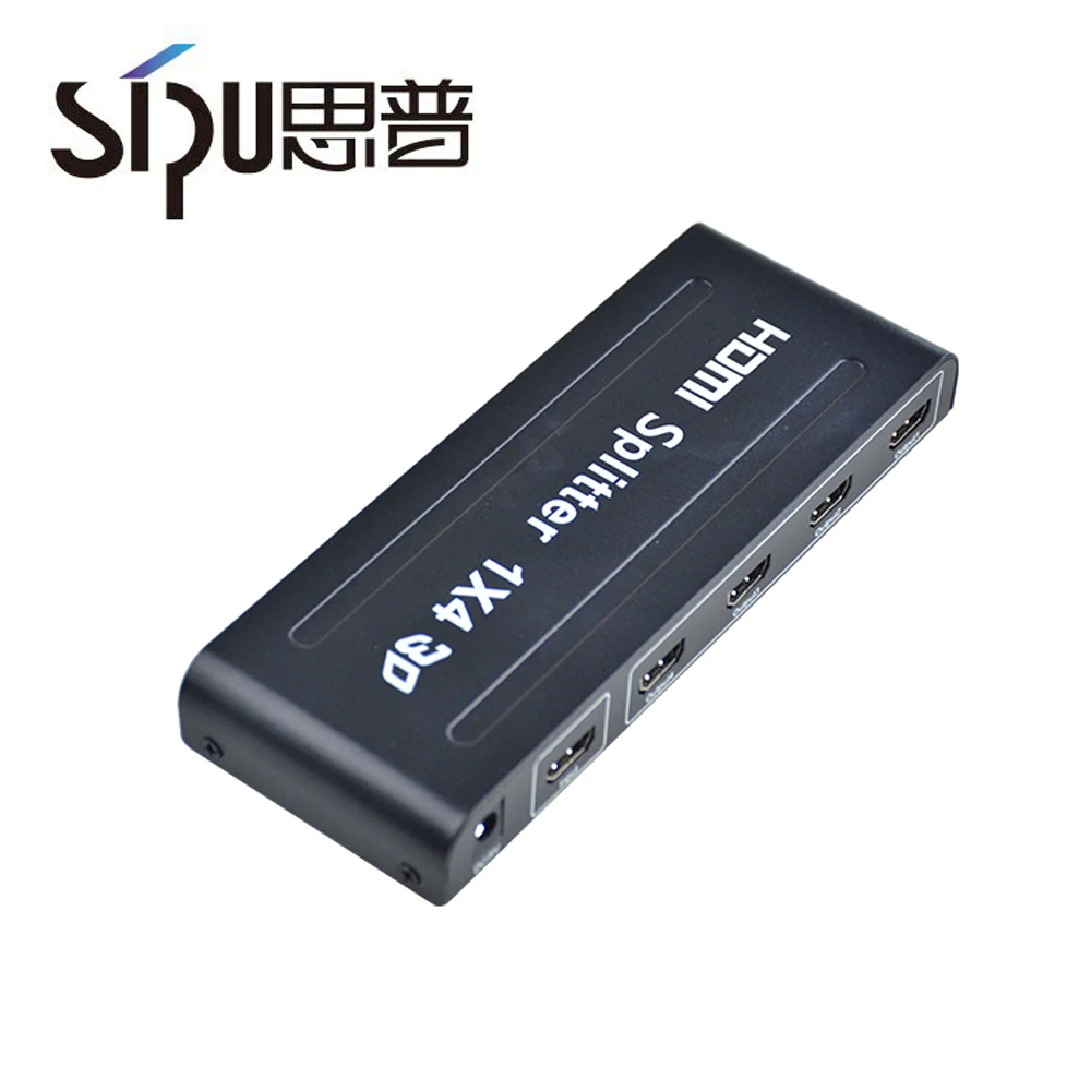 
SIPU High speed 3D 1080P 1 in 4 out video hdmi splitter 1x4 